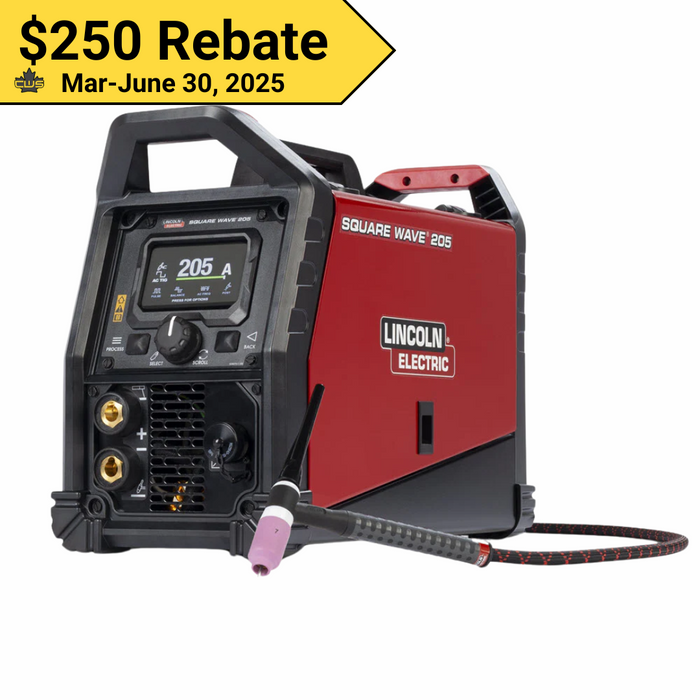 Lincoln Square Wave 205 AC/DC TIG Welding Machine