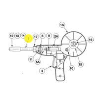 Lincoln Magnum 100SG Parts, KP2631-1 Gun Tube