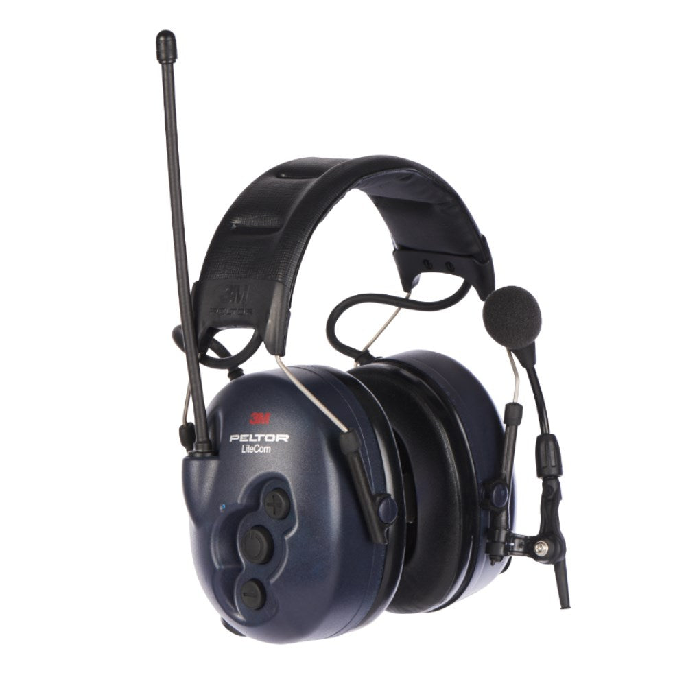 3M PELTOR LiteCom FRS Two-Way Radio Earmuff Headset MT53H7A4602-NA