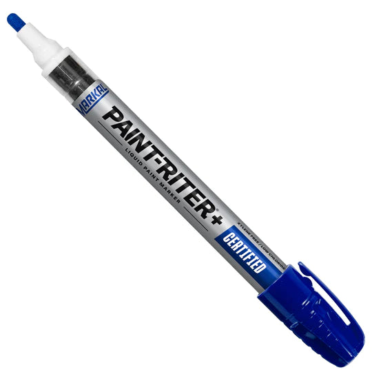 Blue Markal Paint-Riter+ Certified Marker