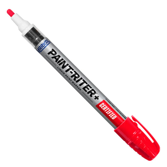 Red Markal Paint-Riter+ Certified Marker