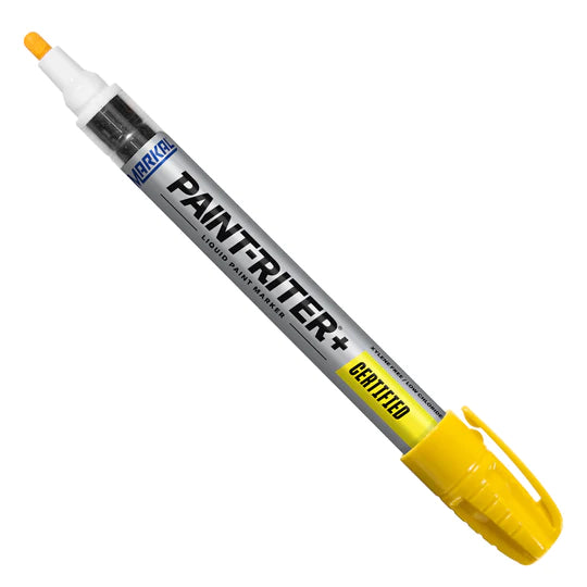 Markal Paint-Riter+ Certified Marker Yellow