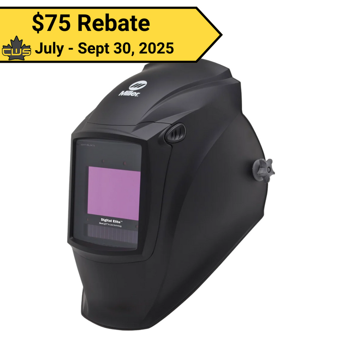 Miller Digital Elite, Black Welding Helmet, Clearlight 4x