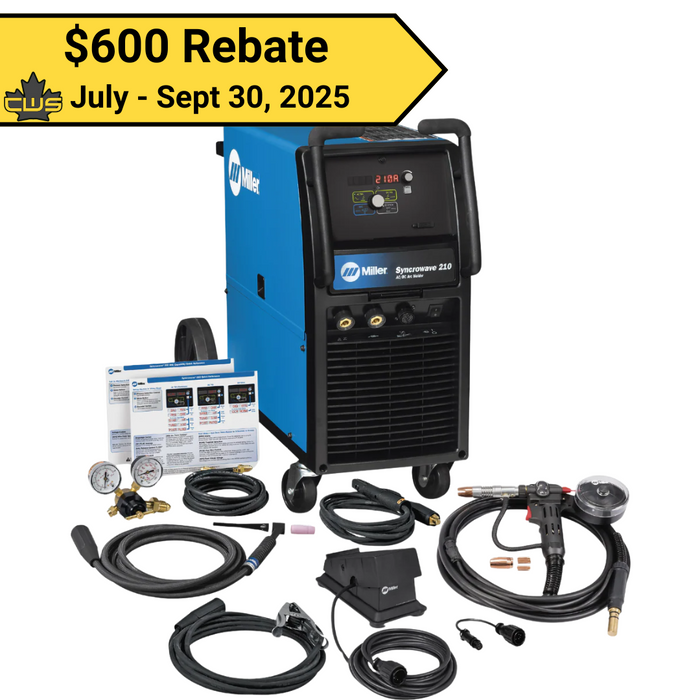 Miller Syncrowave 210 MIG/TIG Spoolmate 150 Package - 951684
