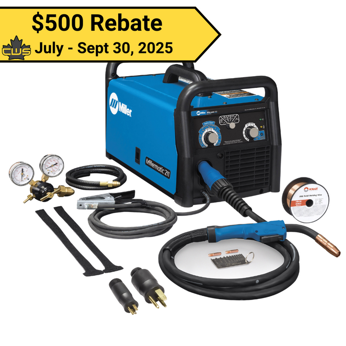 Miller Millermatic® 211 MIG Welder w/ Advanced Auto-Set