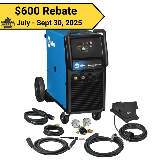 Miller Syncrowave 210 TIG Package - 907596