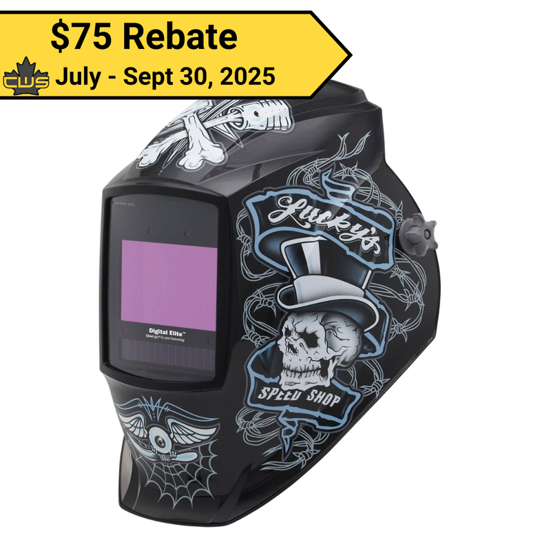 Miller Digital Elite, Lucky's Speed Shop, Clearlight 4x