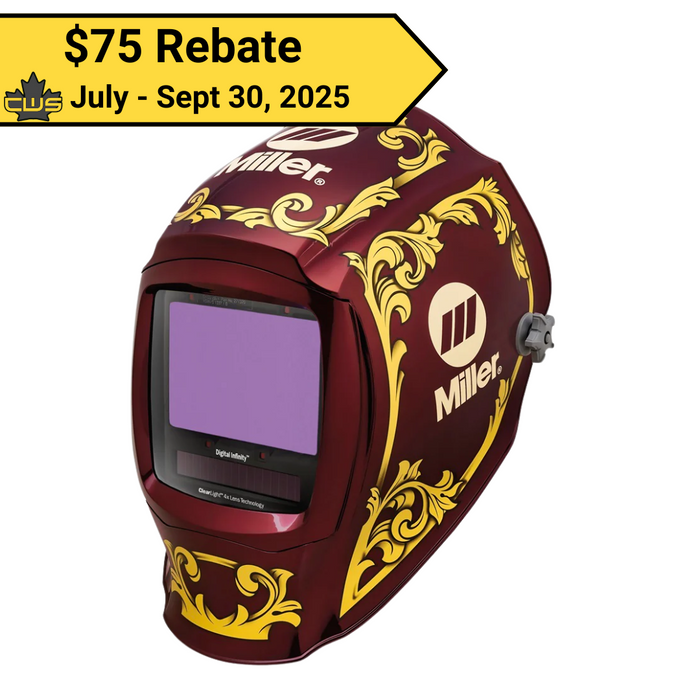 Miller Digital Infinity, Imperial Welding Helmet, Clearlight 4x