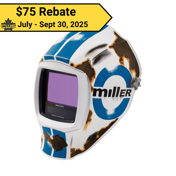 Miller Digital Infinity, Relic Welding Helmet, Clearlight 4x