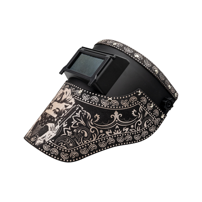 Outlaw Leather Guns & Marylin Welding Hood