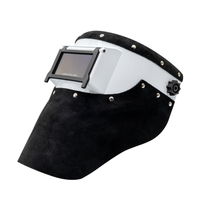 Outlaw Leather Slimline Hood Black Suede White Shell