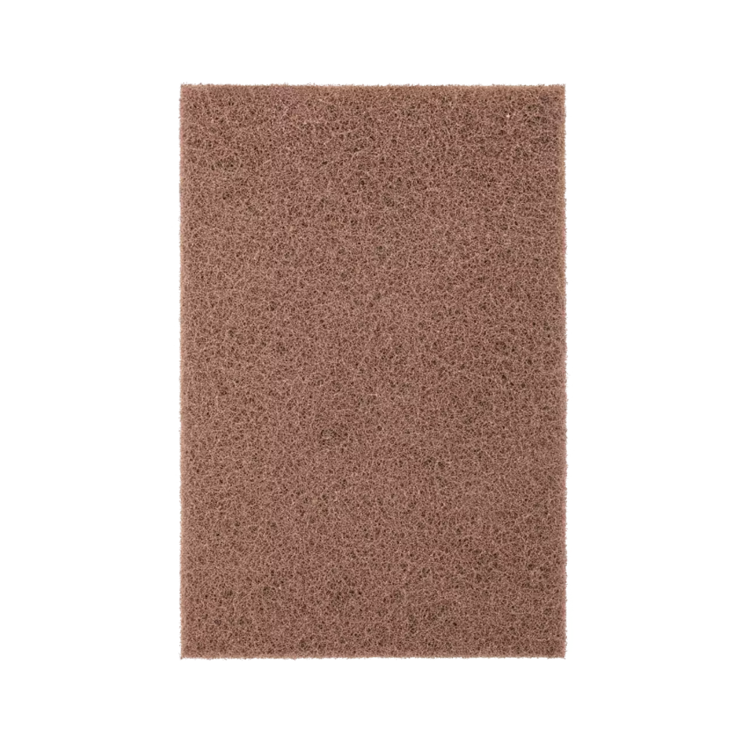 POLIVLIES® Hand Pad, 6" x 9, Tan, 100 Grit, Medium, Aluminum oxide