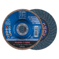 Aggressive, Long Lasting Flap Discs, Pferd Z SGP STRONG STEEL