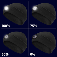 Pioneer Knit Toque with LED Headlight