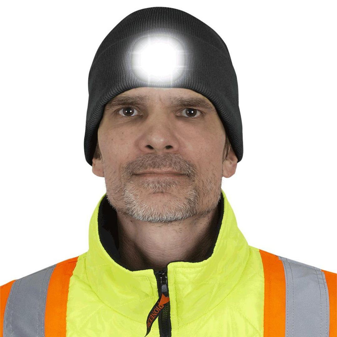 Pioneer Knit Toque with LED Headlight