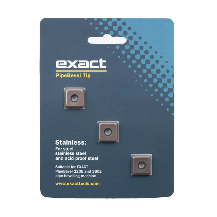 Exact PipeBevel Tips - Cutters (Set of 3)