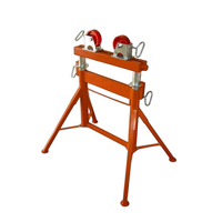 Powerweld Adjustable Roller Head Pipe Stand PWARPS
