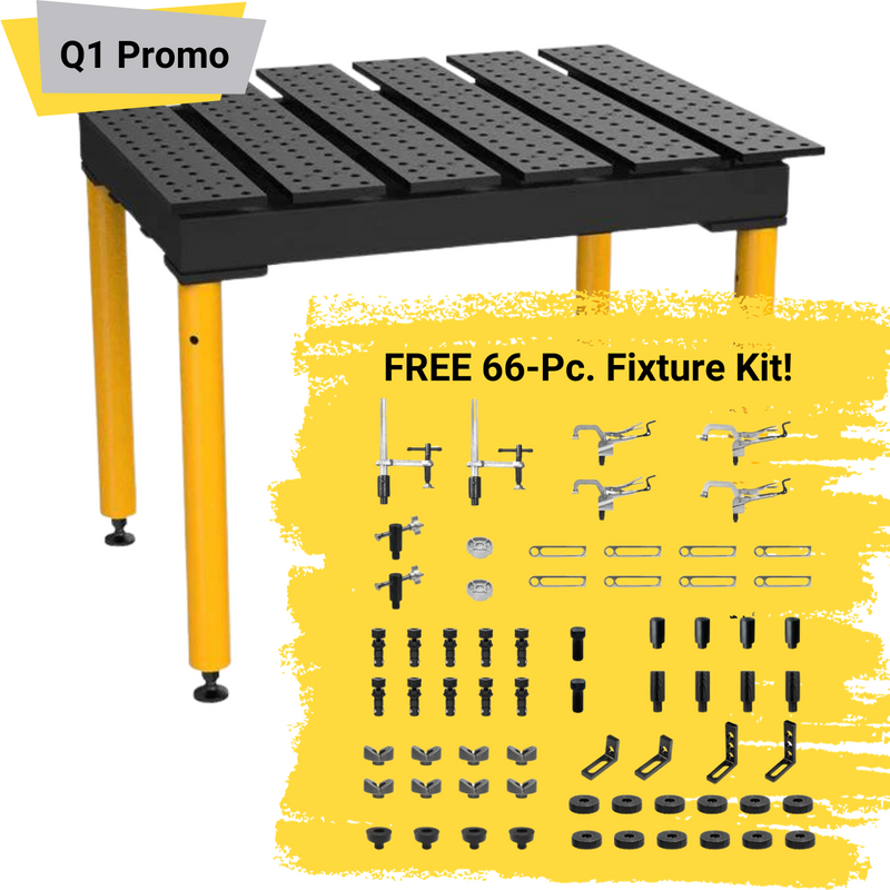 BuildPro Q1 Promo Nitrided 4x3 Max Slotted and Fixture Kit