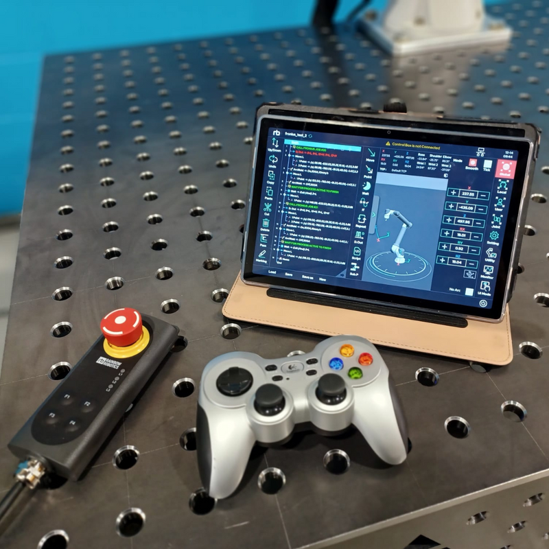 Rainbow Robotics Welding User Interface