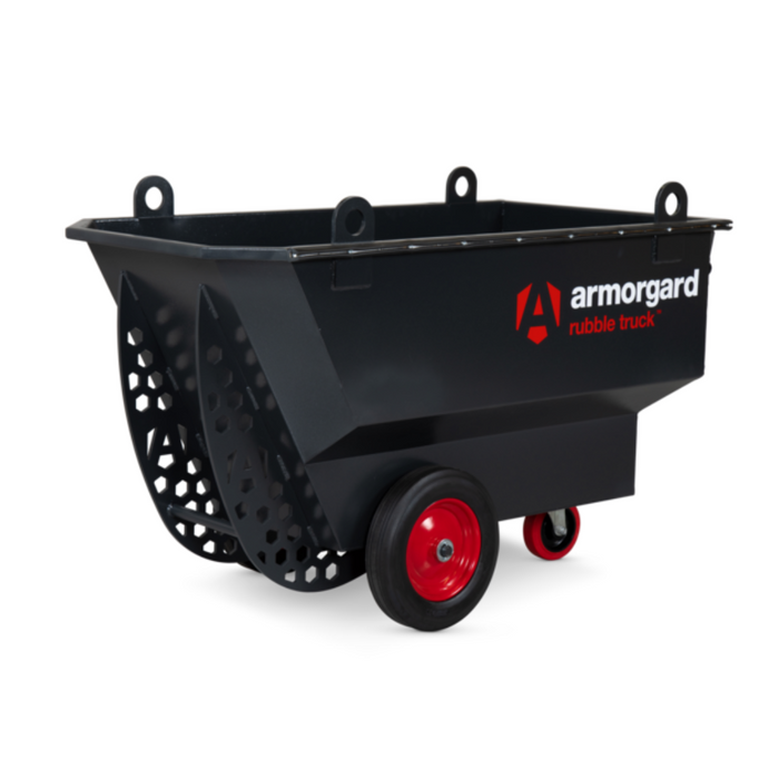 Armorgard RubbleTruck RT-400 Dumping Hopper & Tilt Trash Cart