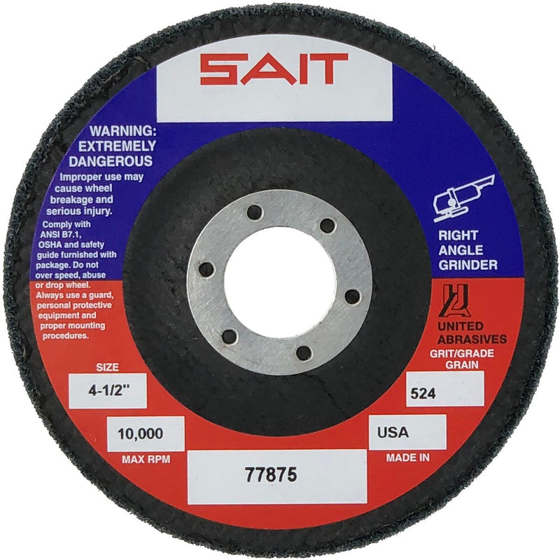 SAIT Type 27 Unitized Grinding Wheels (5/pack)