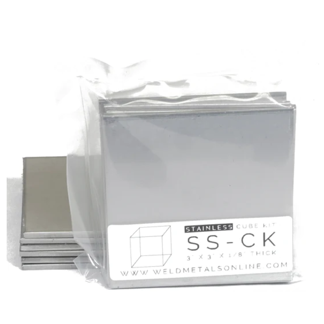 Stainless Steel Cube Welding Puzzle Kit Packaging