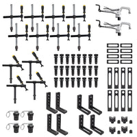 BuildPro Alpha 28 70-pc. Fixturing Kit, for 28mm Holes - T28-90201