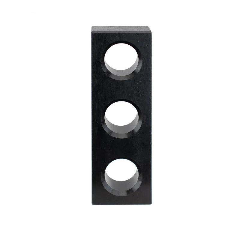 T28-21155 BuildPro Alpha 28 Straight Stops, No Slots, for 28mm Holes