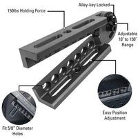 Strong Hand Tools Adjustable Angle Bracket - 5/8" Hole Diameter