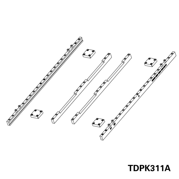 BuildPro Rhino Cart Connecting Bridge Kit