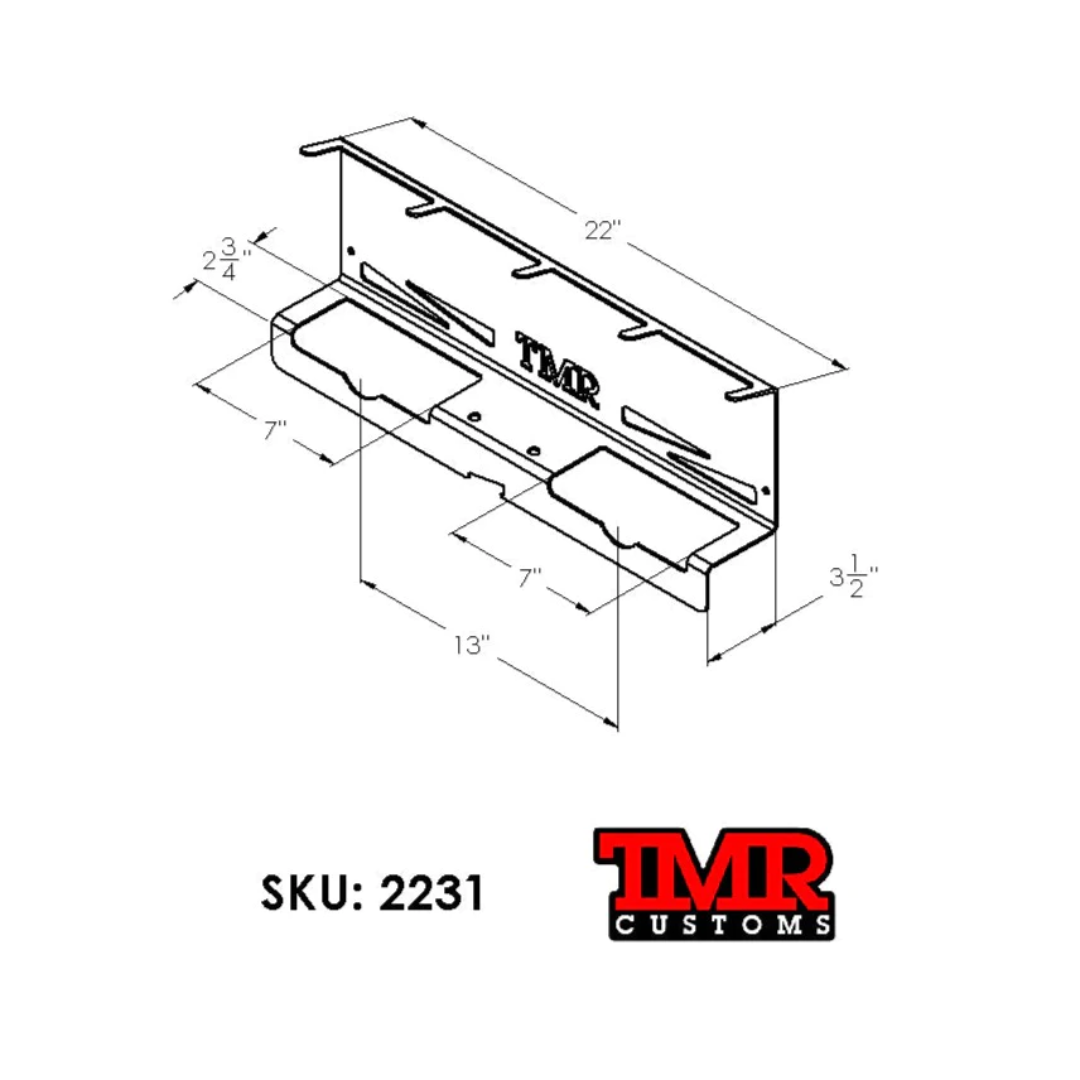 TMR Customs Angle Grinder & Abrasive Organizer
