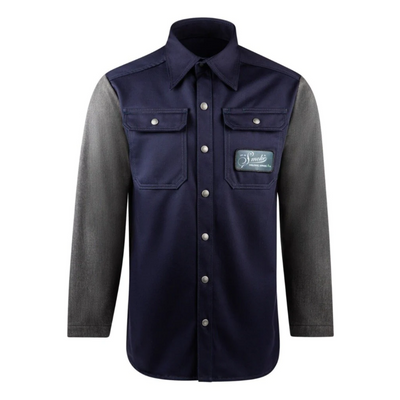 Clearance! Up In Smoke NOVUS FR Welding Shirt - Navy (2XL & 3XL)