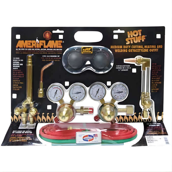 Uniweld AMERIFLAME Medium Duty Outfit for Welding, Brazing and Cutting