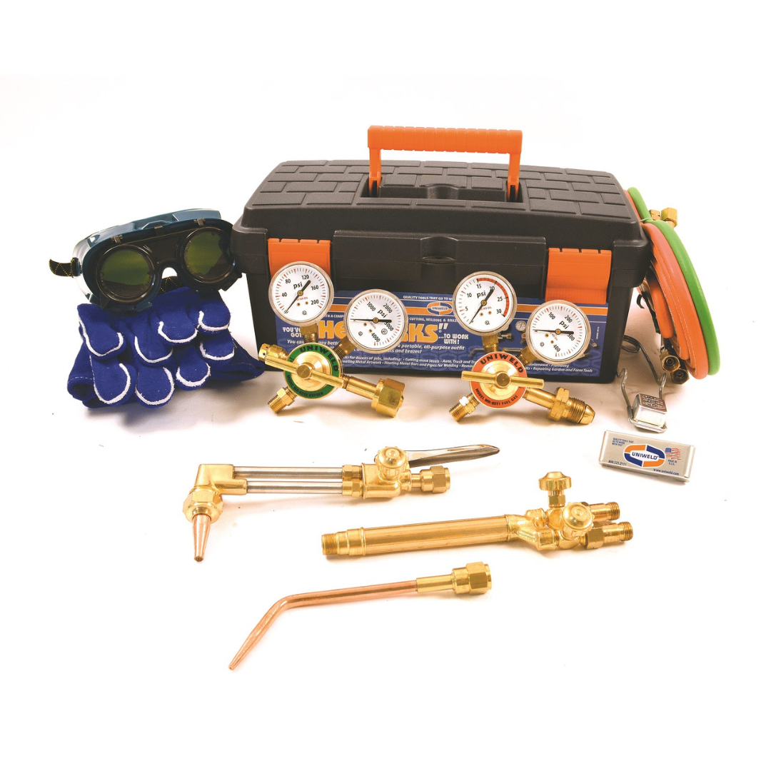 Uniweld The Wurks V-Style Oxy-Acetylene Outfit