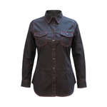 Black/Raspberry Stitching
