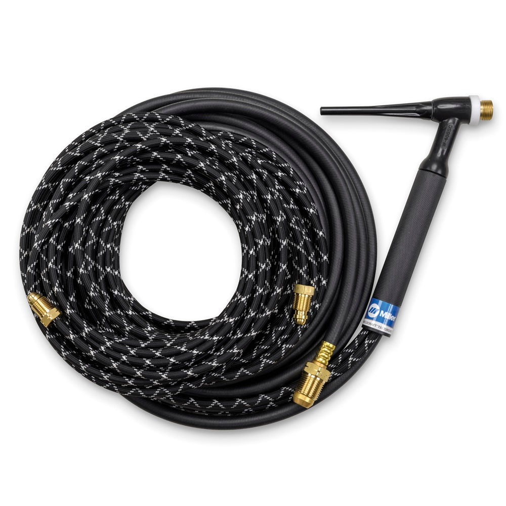 Weldcraft W-400 Super Cool Braided Rubber, Torch Package, 25 ft. (7.6 m)
