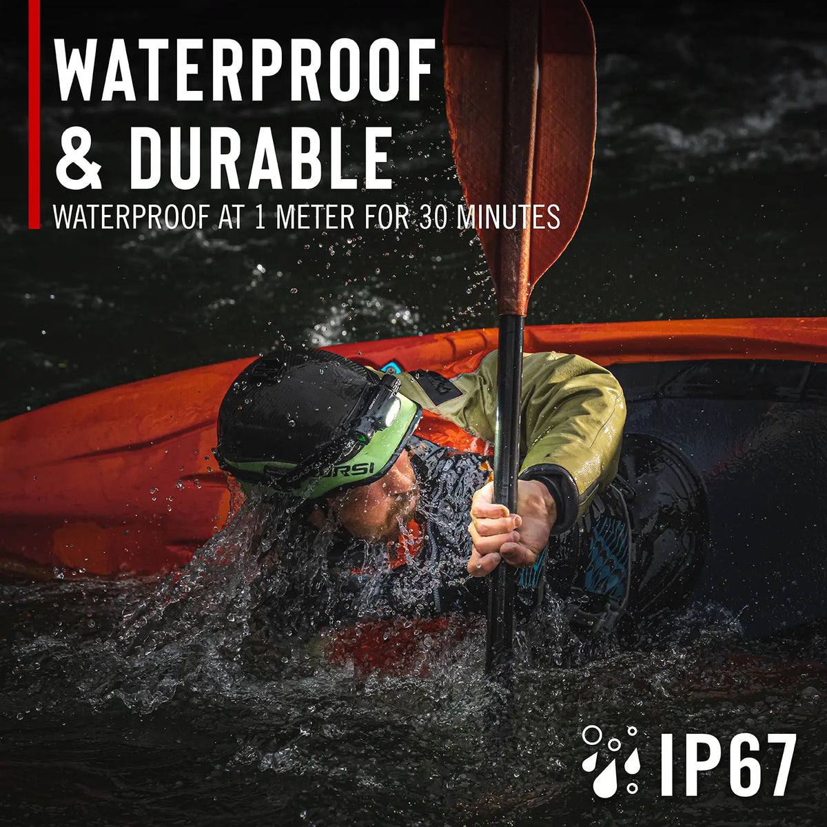 Coast WPH10R 1000 Lumen Rechargeable Dual Colour Headlamp