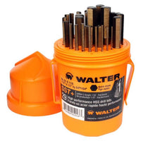 Walter 29 Pc. SST 135° Drill Bit Set - 1/16" - 1/2"