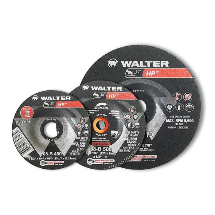 Walter HP COMBO™ Cut and Grind Wheels