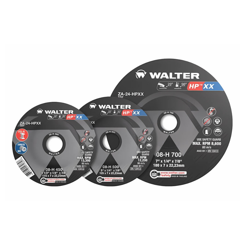 Walter HP XX Type 27 Grinding Wheels