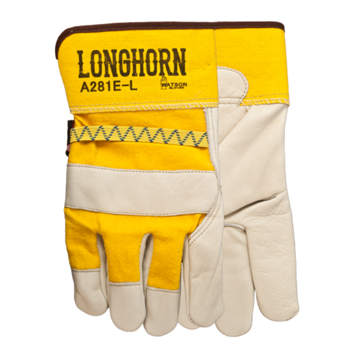 Watson A281E Longhorn Economy Leather Work Glove