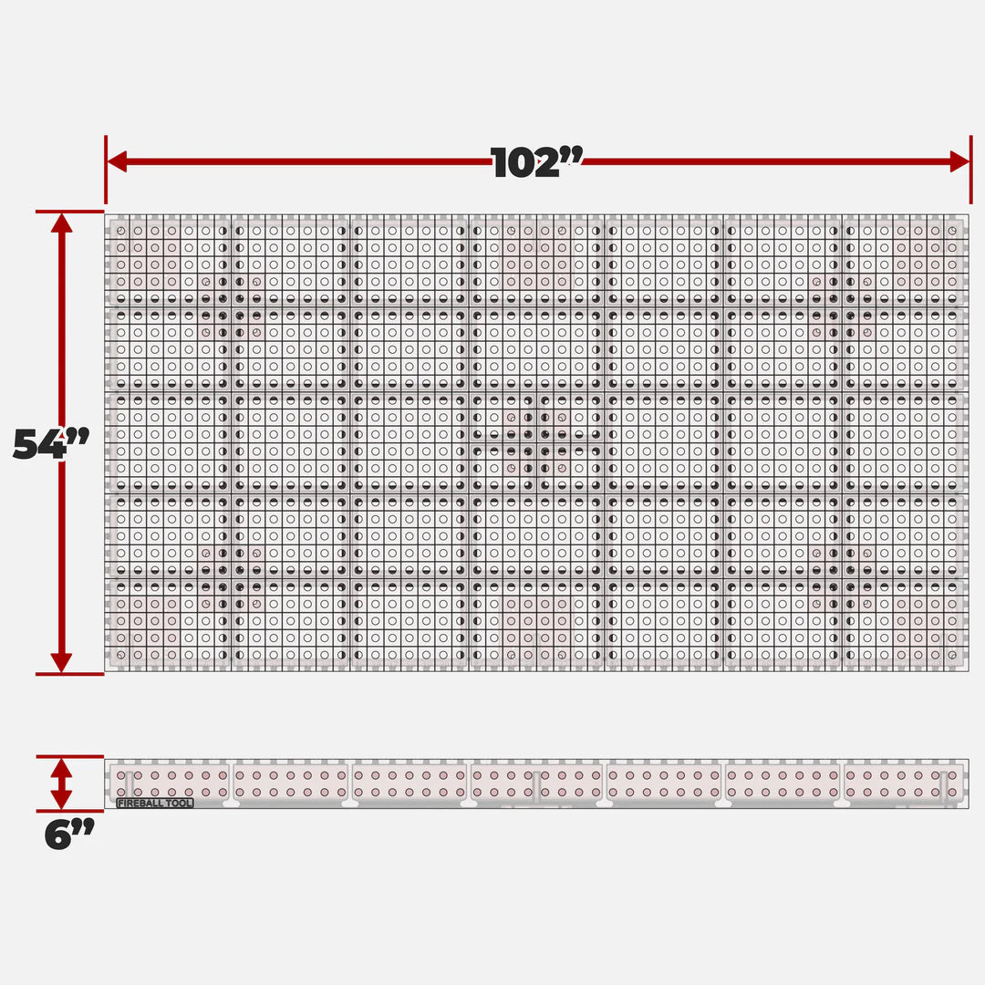 Fireball Tool Standard Duty Welding Table 8.5' x 4.5'