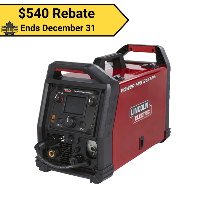 Lincoln Power MIG® 215 MPi™ Multi-Process Welding Machine