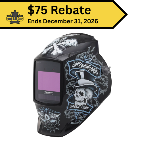 Miller Digital Elite, Lucky's Speed Shop, Clearlight 4x