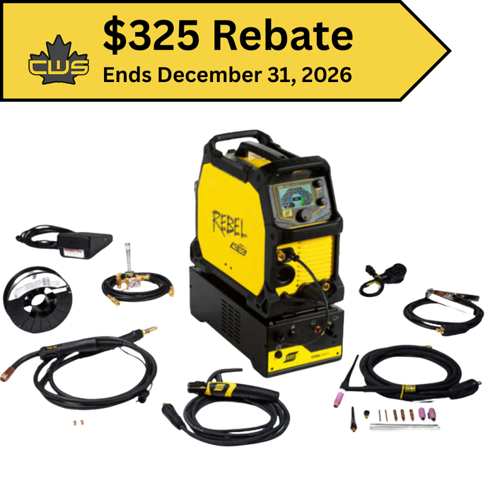 ESAB Rebel EMP 205ic AC/DC Water Cooled Package