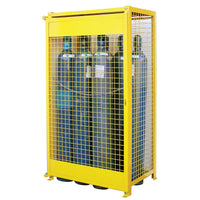 Kleton Gas Cylinder Cabinets, 10 Cylinder Capacity