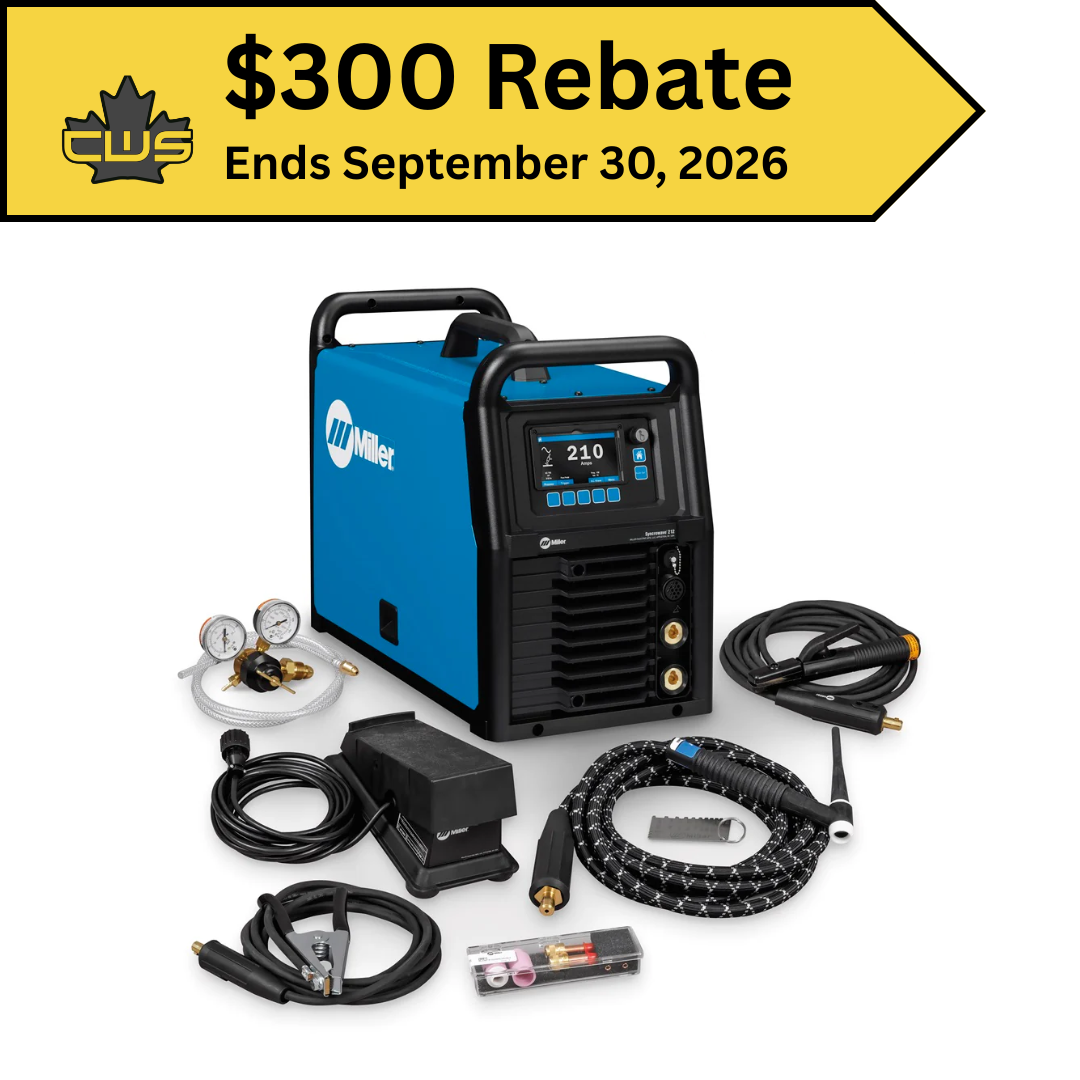 Miller Syncrowave 212, Air-Cooled Spool Gun Package - 951000200
