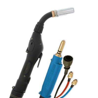 MK Python Miller 10 Pin Water Cooled Push-Pull MIG Gun - 35ft.