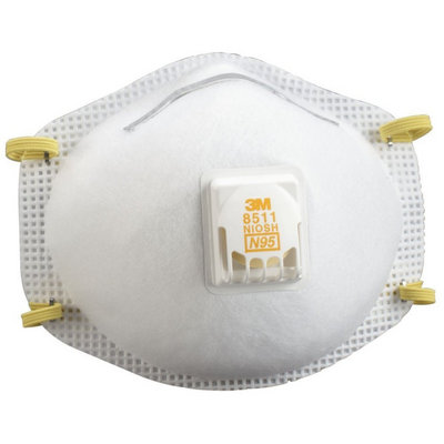 3M 8511 Disposable N95 Mask 10/Pack