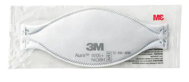 3M Aura Particulate Respirator 9205+ (10/Pack)